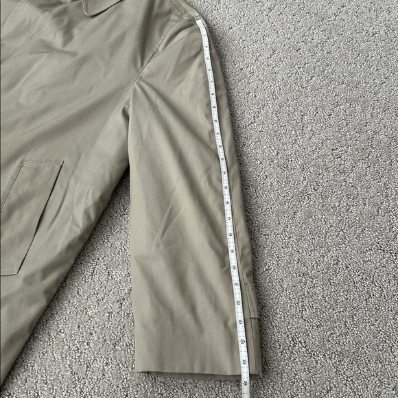 Vintage Clipper Mist Trench Coat All Weather Jacket by LondonTown Tan Men’s 42R - Picture 10 of 14